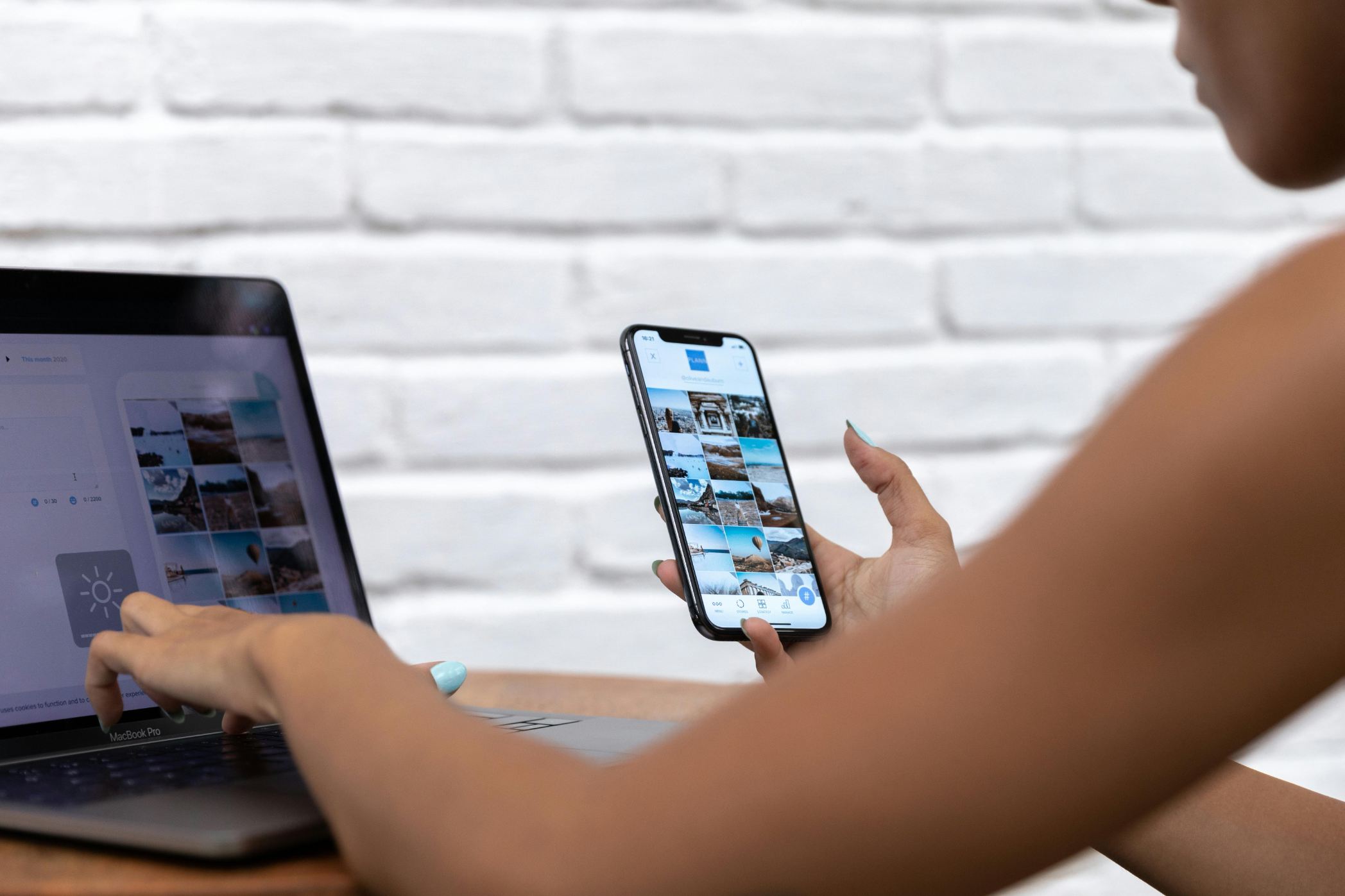 social content planning online presence